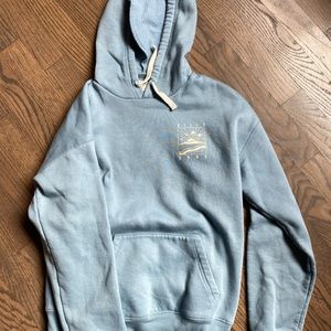 Womens small Billabong light blue hoodie.